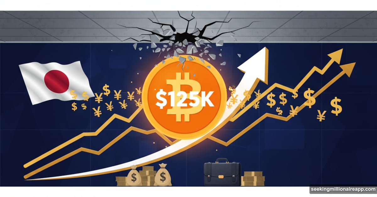 Bitcoin breaking $125K barrier with global monetary support flowing in