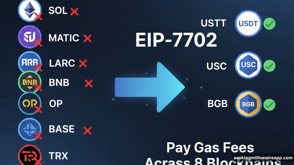 Pay gas fees with stablecoins instead of native tokens