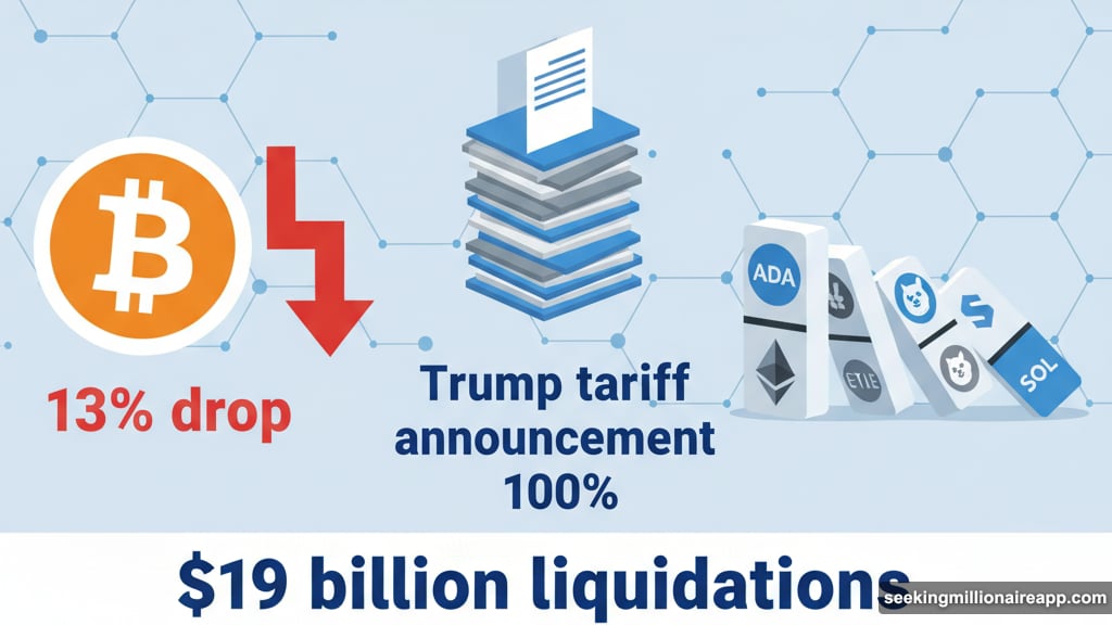 Trump tariffs triggered biggest liquidation event in crypto history