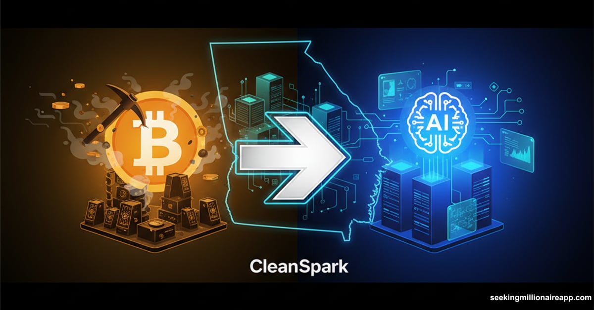 Bitcoin mining equipment transitioning to AI data center infrastructure