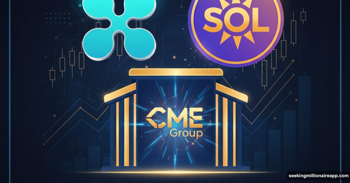 CME exchange launching institutional XRP and Solana options trading