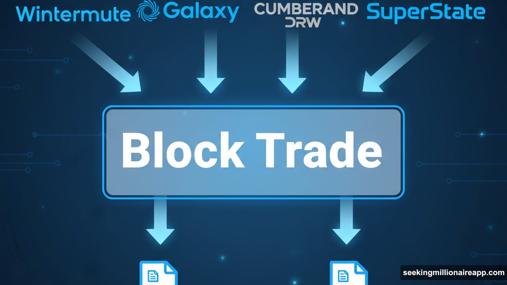 Major players executed first XRP and Solana block trades