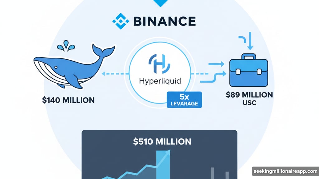 Whale opened $140 million short position on Bitcoin through Hyperliquid