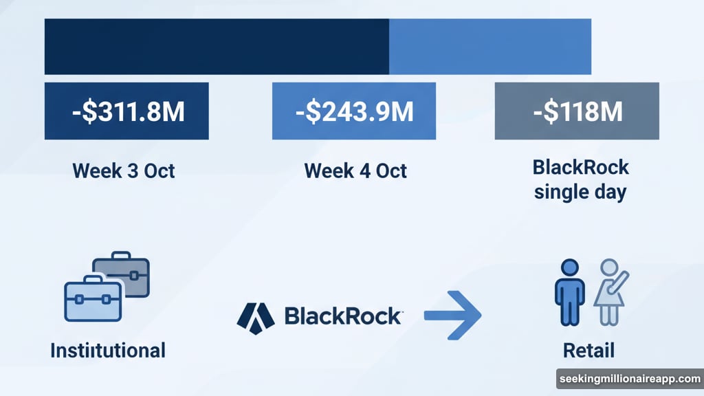 Ethereum spot ETFs bled millions in outflows during October