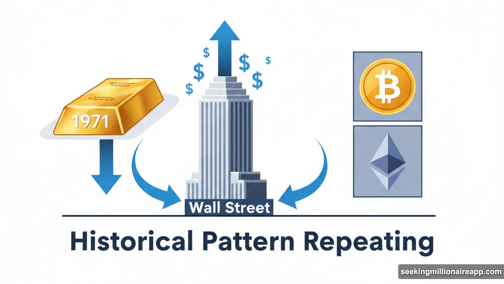 Wall Street replaced gold like Ethereum might overtake Bitcoin