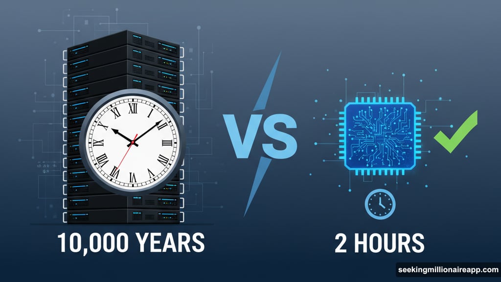 Willow solved problem in two hours versus supercomputers needing thousands of years