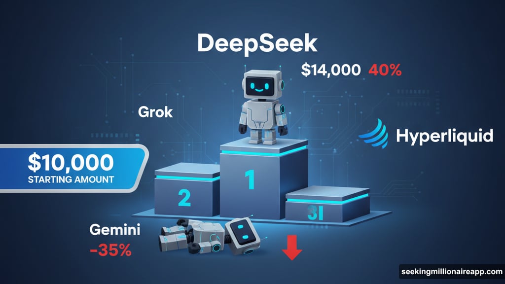DeepSeek takes early lead with 40% gains in AI trading competition