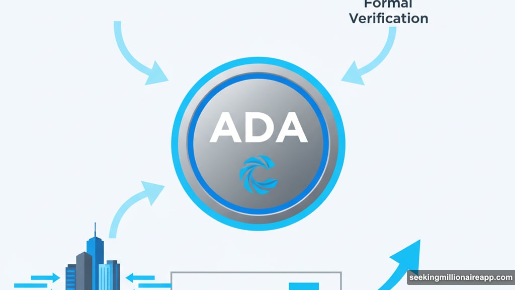 Cardano prioritizes peer-reviewed research and formal verification for institutions