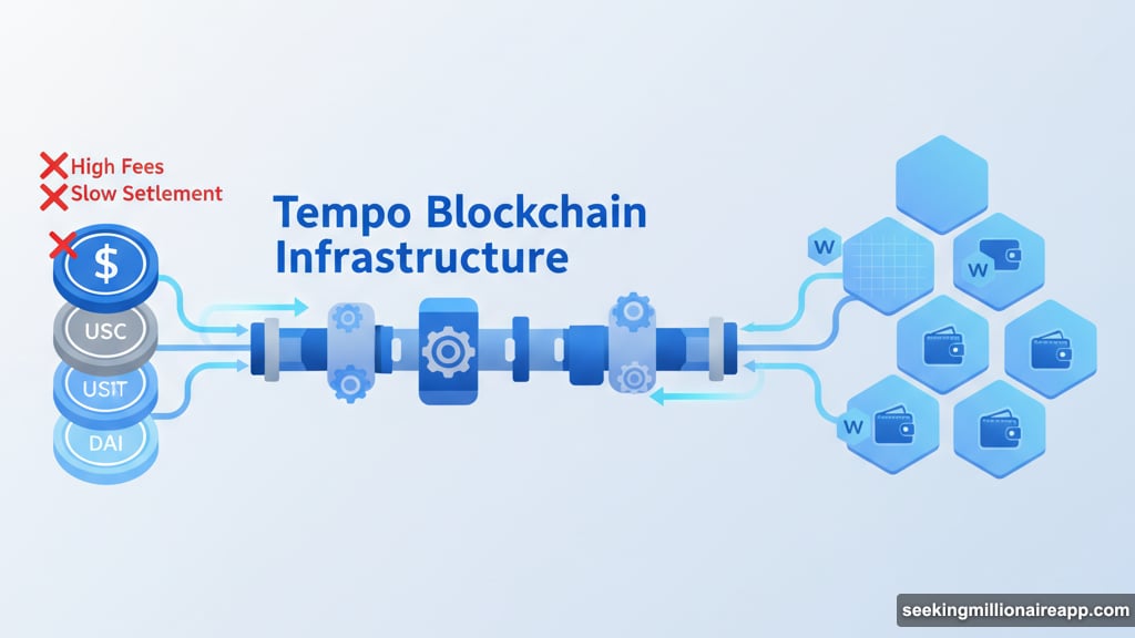 Tempo builds blockchain infrastructure for processing stablecoin transactions efficiently