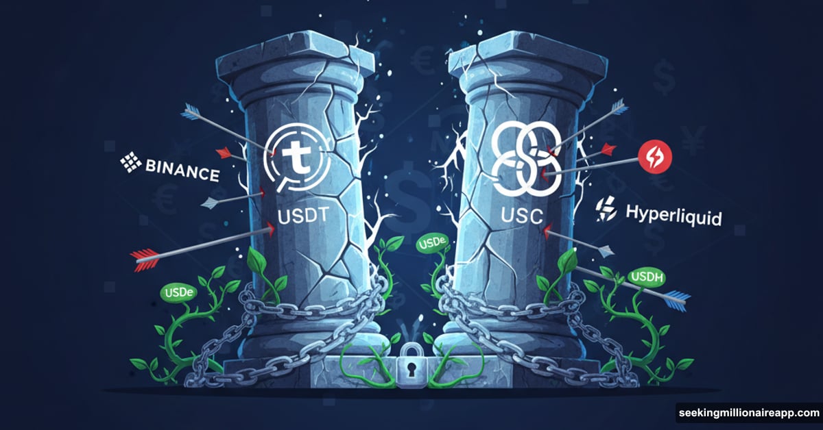 Tether and Circle pillars crumbling under competitive and regulatory pressure