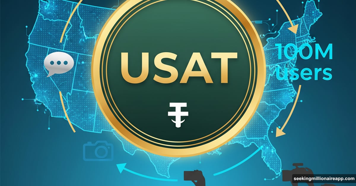 Tether USAT stablecoin targeting 100 million Americans through Rumble investment