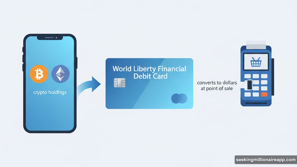 Debit card connects crypto holdings directly to retail spending