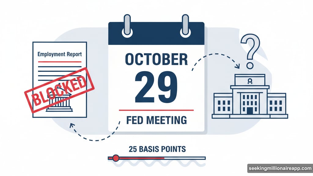 Shutdown blocks employment report before Federal Reserve interest rate decision