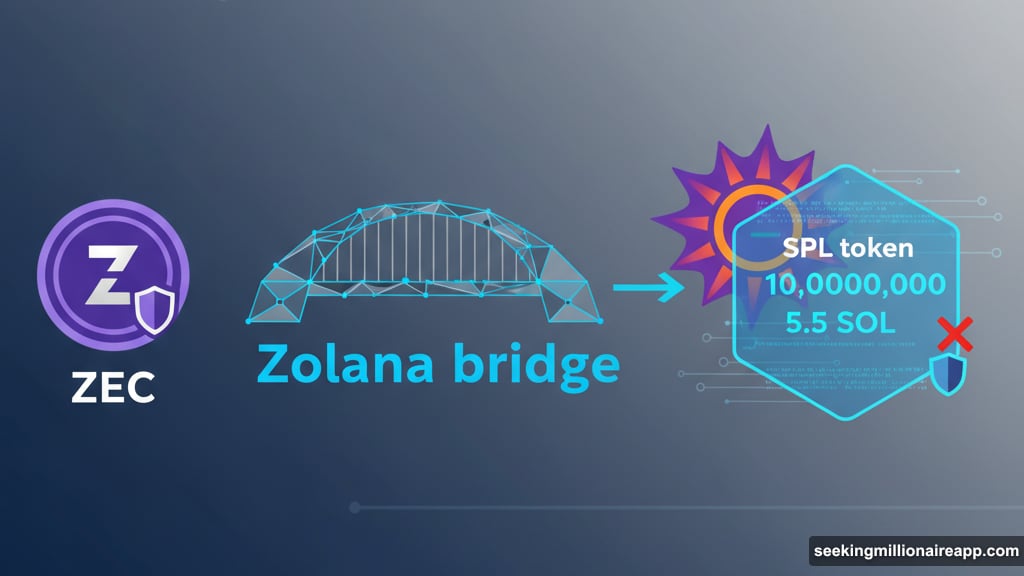 Wrapped ZEC on Solana lost privacy becoming transparent SPL token
