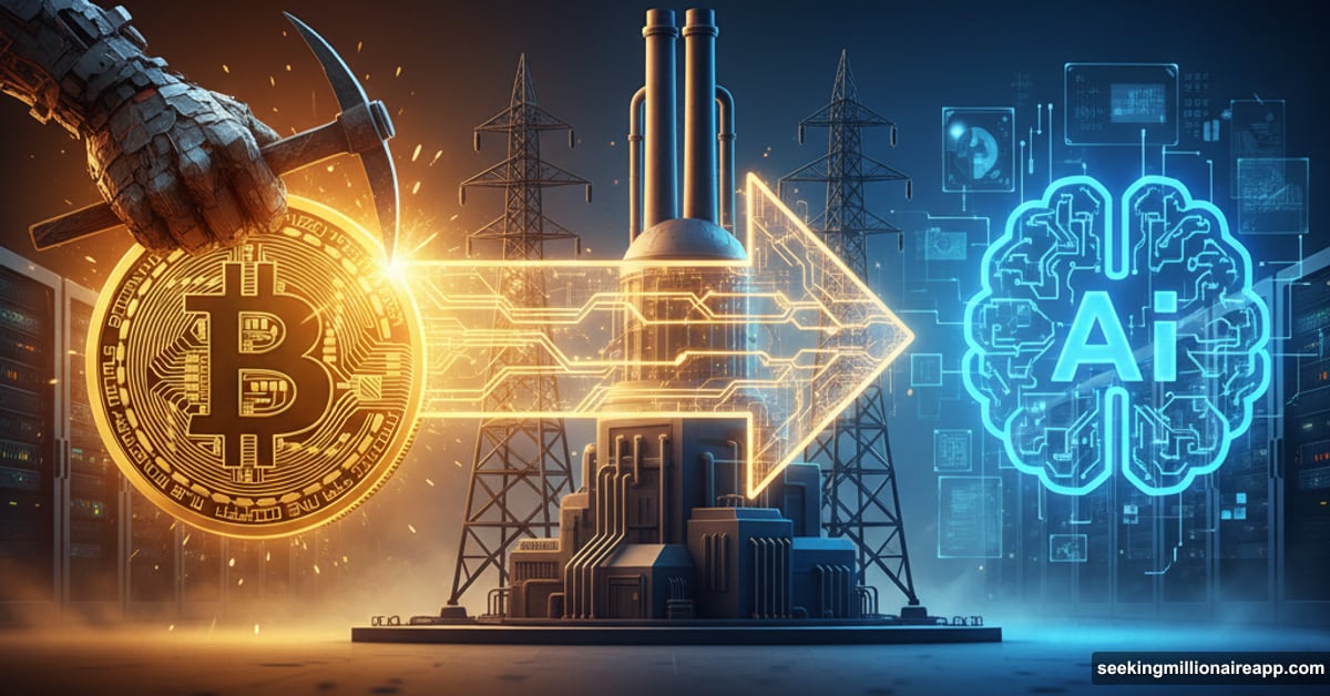 Bitcoin mining infrastructure transforming into AI data center power supply