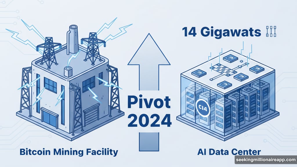 Bitcoin miners control 14 gigawatts of power capacity for AI