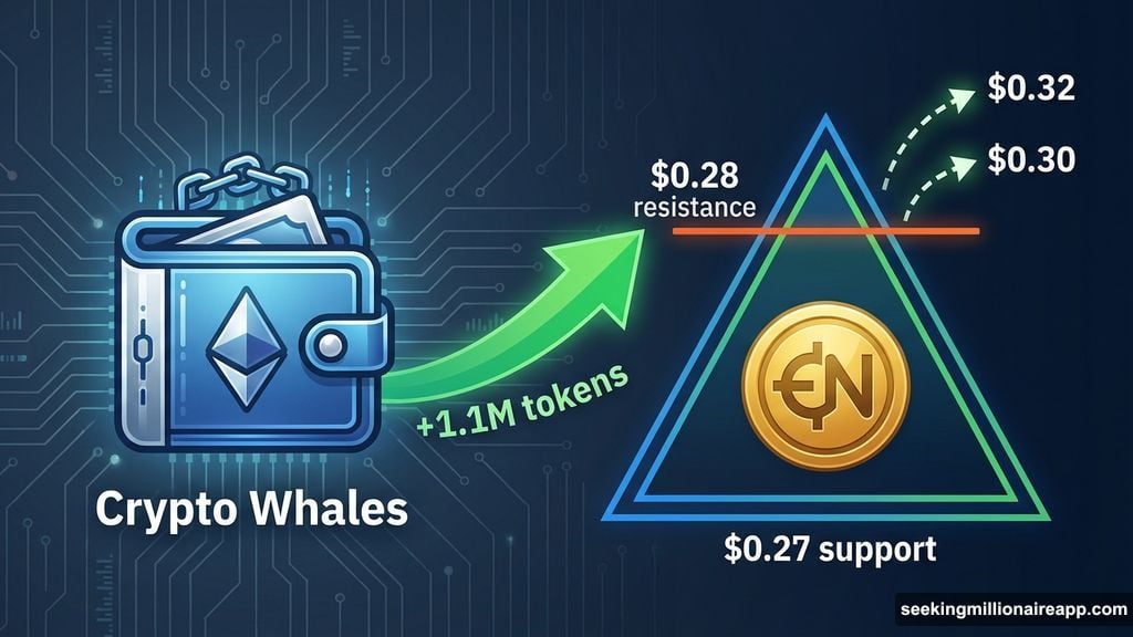 Ethena whales added 1.1 million tokens during 21 percent rally