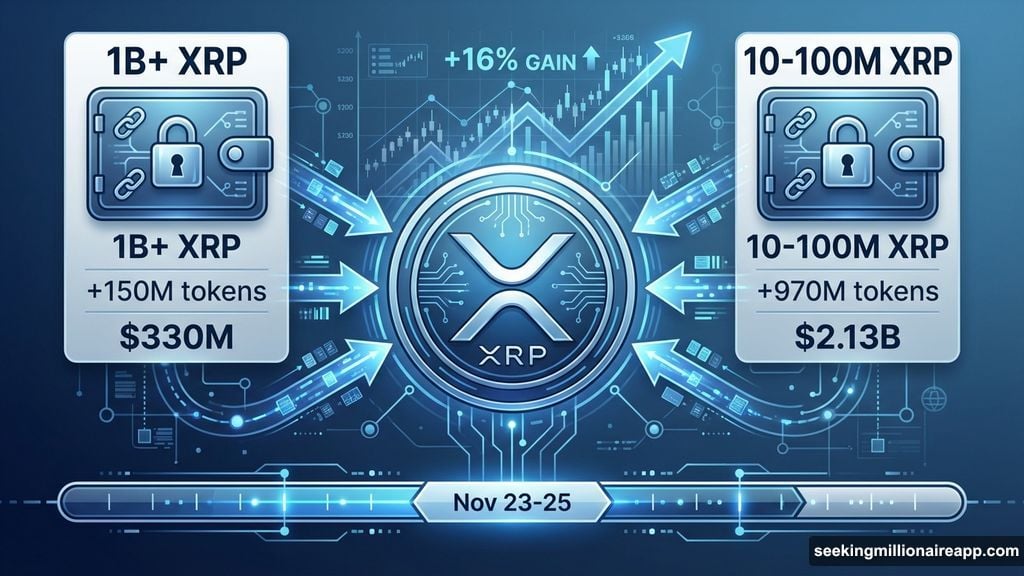 XRP whales deployed 2.4 billion dollars in fresh capital accumulation