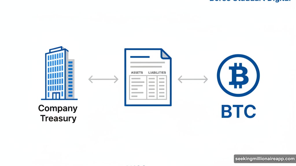 Companies holding Bitcoin on balance sheets for portfolio diversification