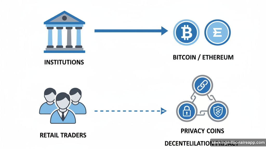 Capital flows into assets perceived as crypto by design