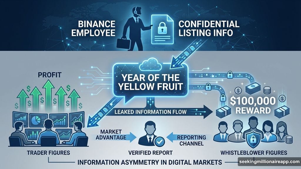 Employee leaked confidential listing information, whistleblowers exposed the misconduct