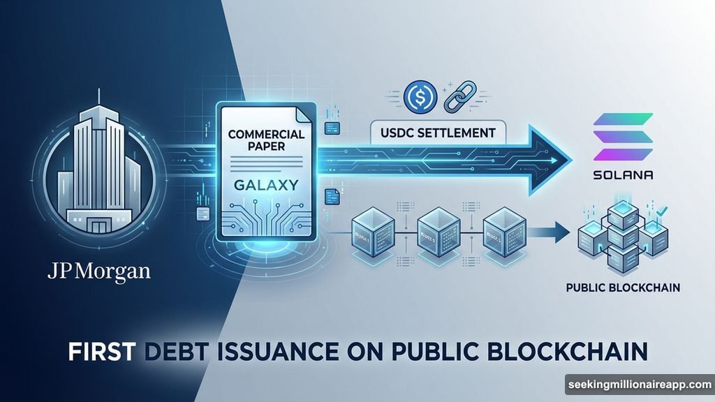 JP Morgan arranged commercial paper deal for Galaxy on Solana