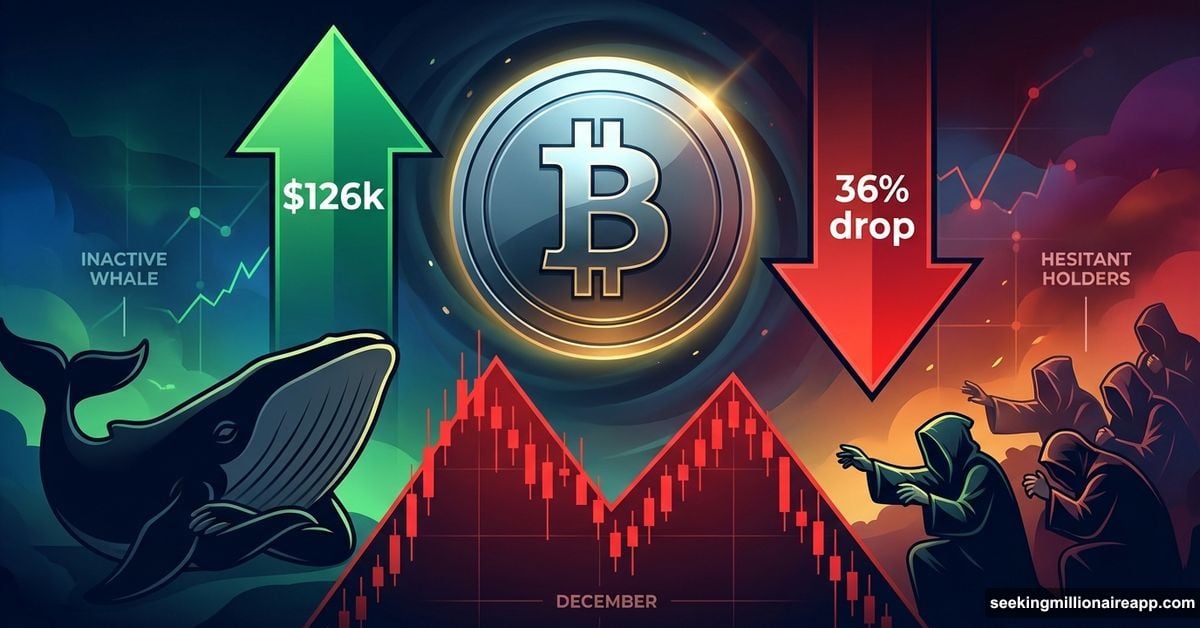 Bitcoin suspended between rally and crash while whales remain inactive
