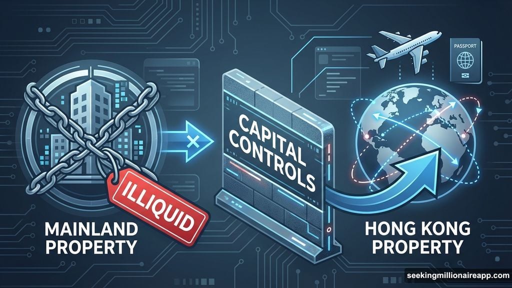 Hong Kong property sells freedom, trading money for international mobility