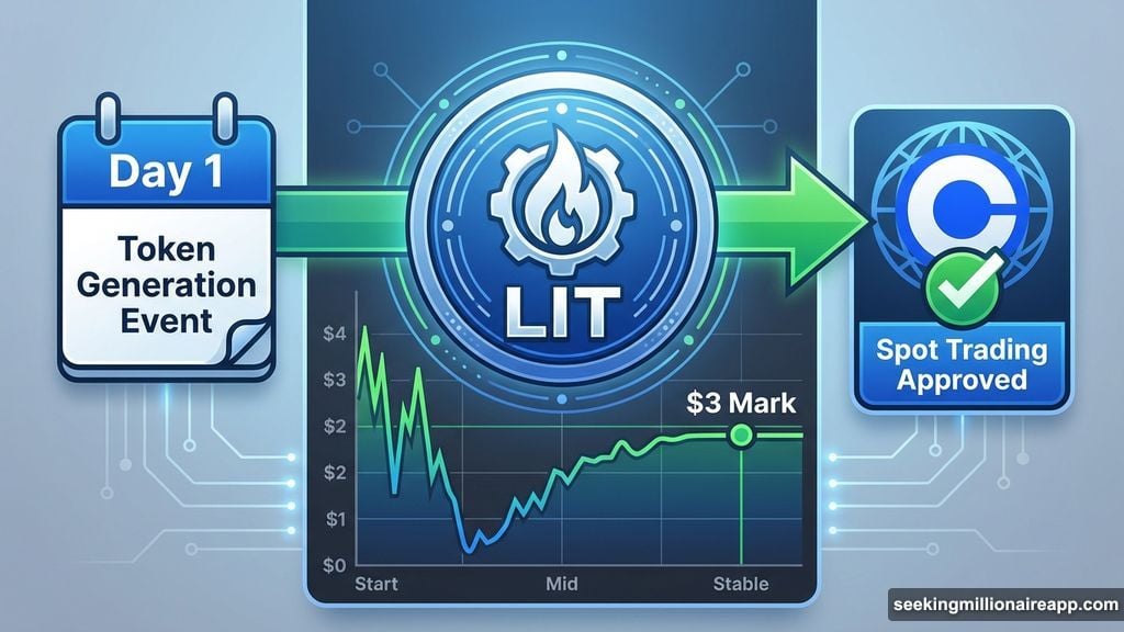 Coinbase announces LIT token listing on Lighter's launch day