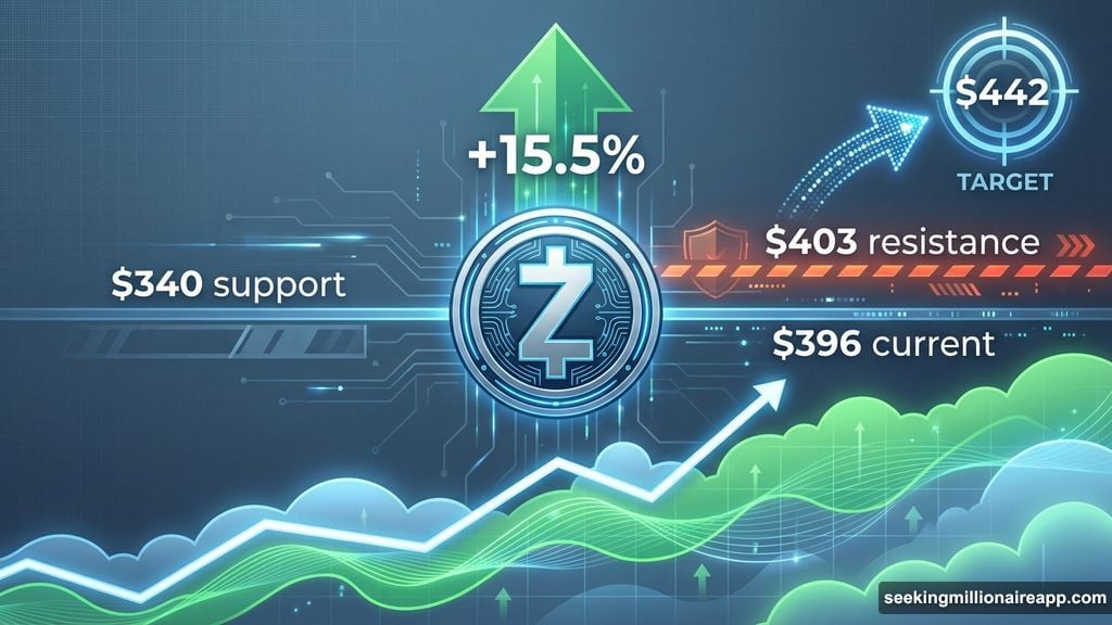 Zcash surges fifteen percent while broader crypto market stalls