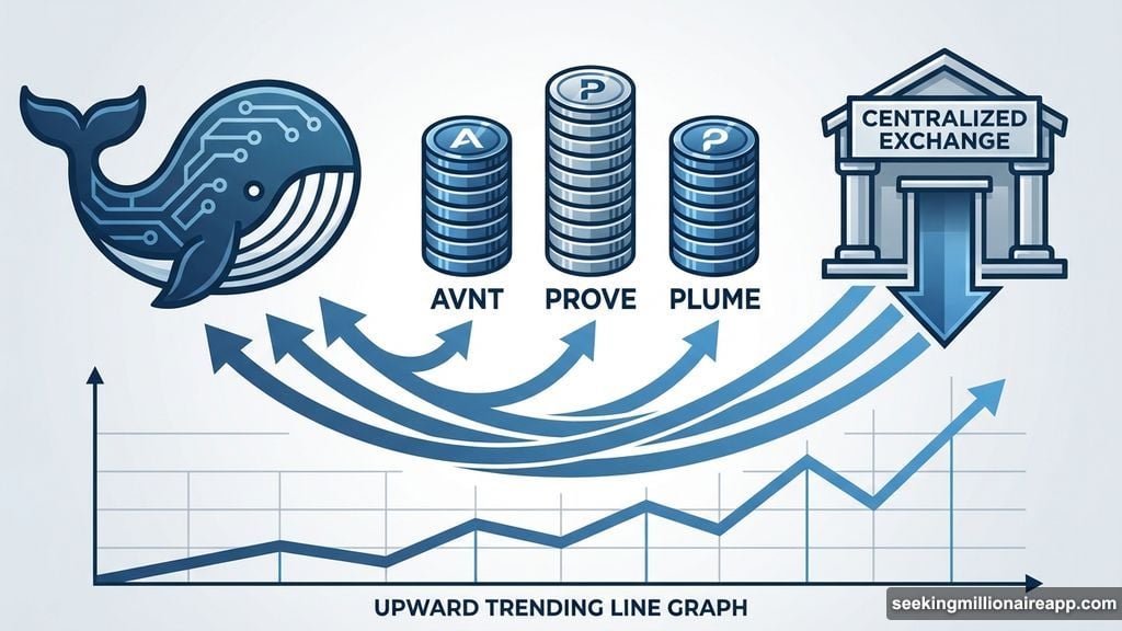 Whales accumulated tokens while exchange reserves dropped significantly