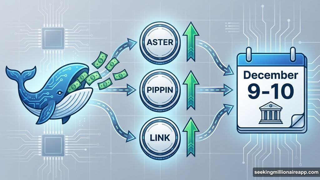 Crypto whales accumulate tokens before Federal Reserve rate decision meeting