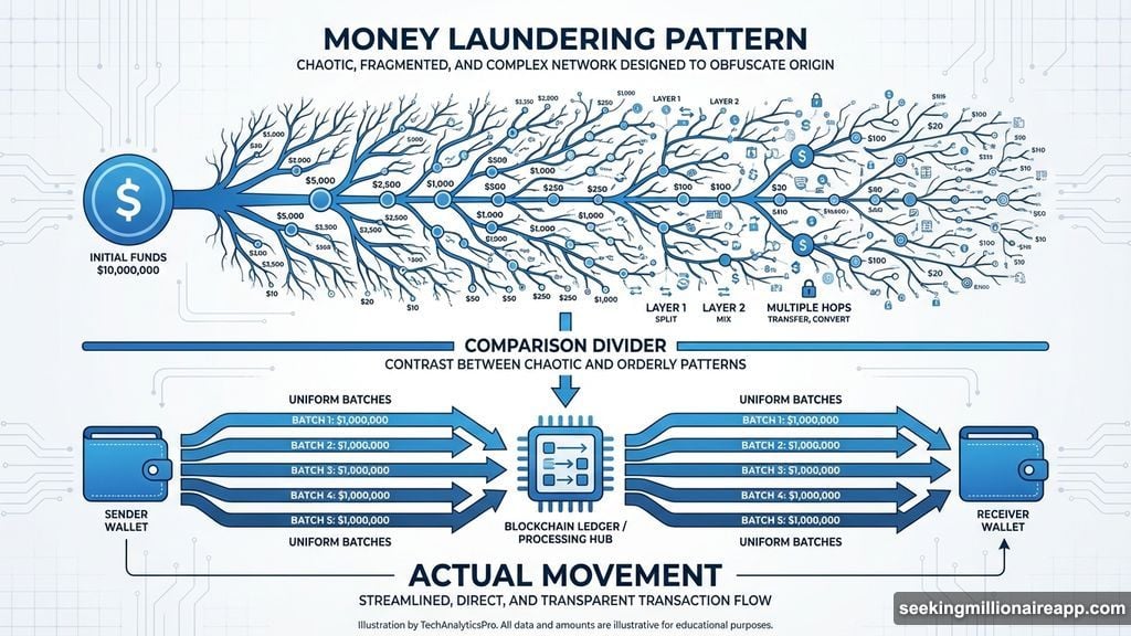Blockchain data reveals wallet consolidation, not panic selling activity