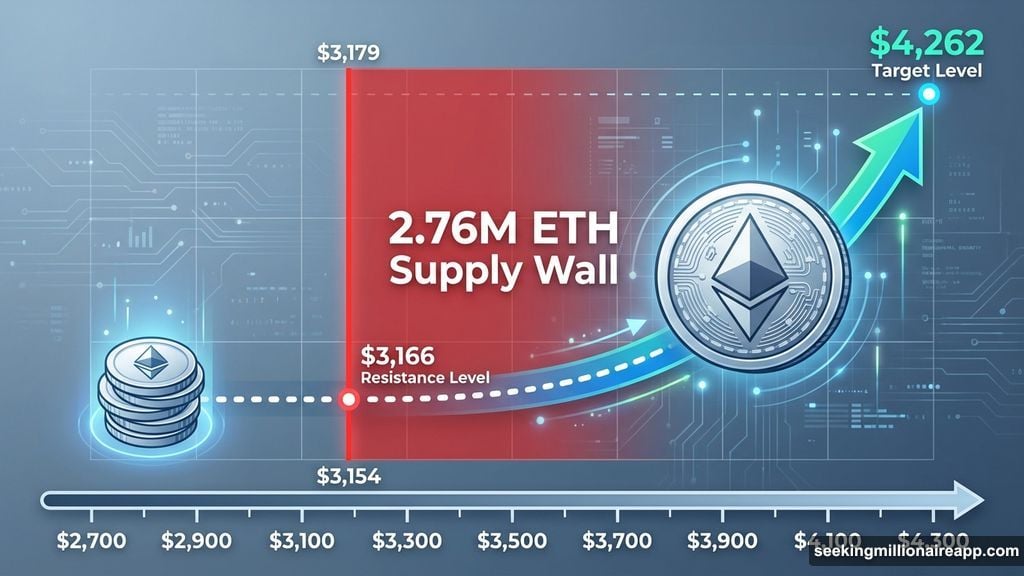 Ethereum must break $3,166 resistance to reach $4,262 target