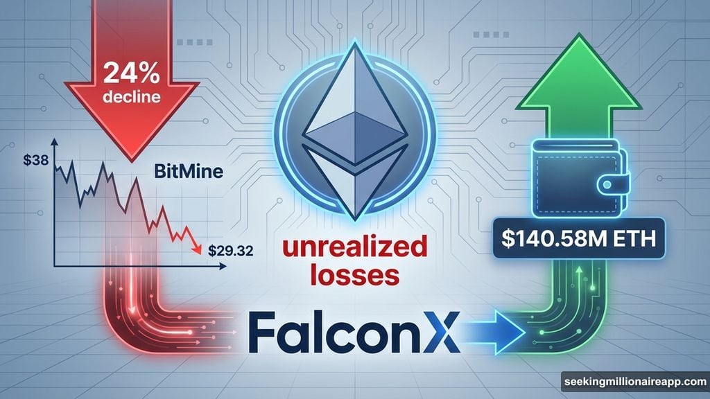 BitMine stock drops while chairman buys millions in Ethereum