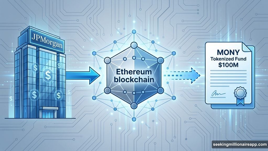 JPMorgan launched tokenized money market fund on Ethereum blockchain