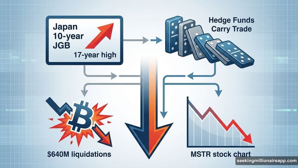Global liquidity tightening triggers crypto liquidations and hedge fund stress