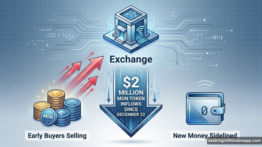 MON spot activity flipped to two million dollars in inflows