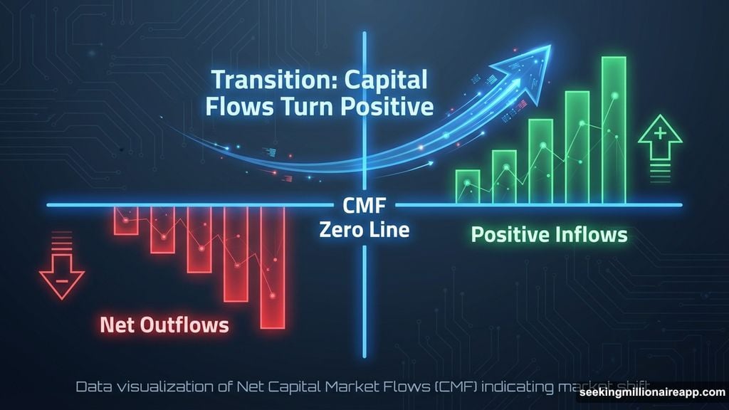 Chaikin Money Flow crossed above zero line with positive capital inflows