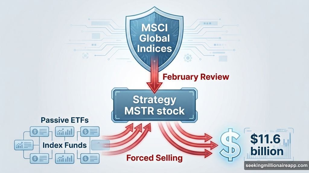 MSCI removal could trigger eleven billion dollars in forced selling