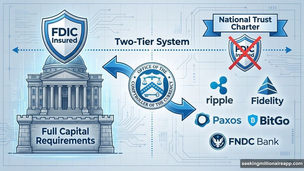 OCC approved national trust charters for five crypto firms