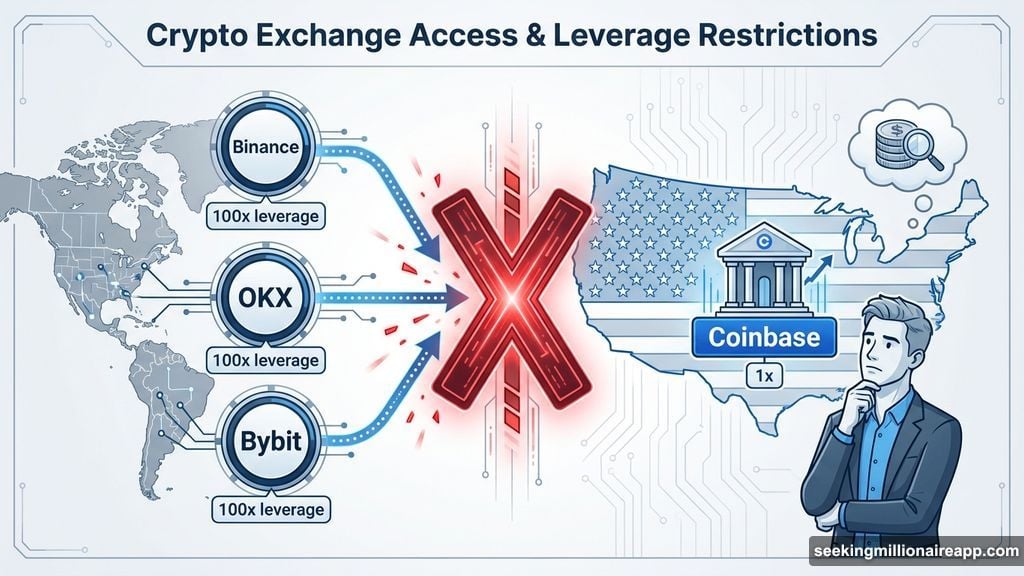 Americans avoided leverage or took chances with unregulated foreign services