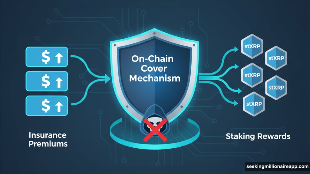 Staked XRP backs DeFi insurance coverage protecting against hacks