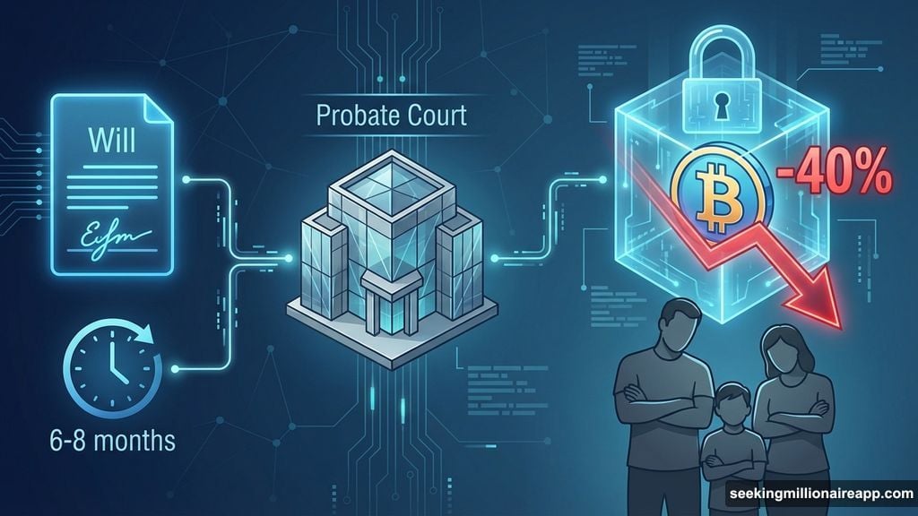 Wills must go through probate taking six to eight months