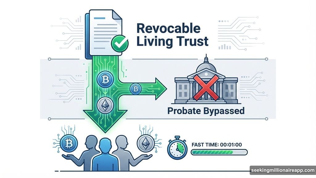 Revocable trusts give trustees immediate access upon death bypassing probate