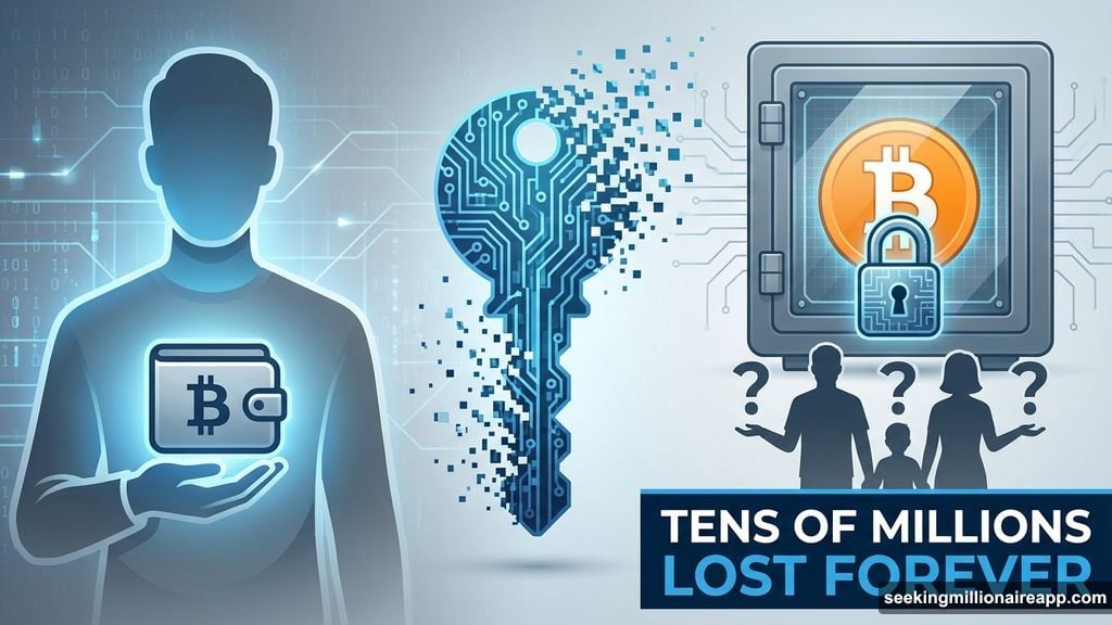 Lost private keys mean lost fortunes even if legally owned