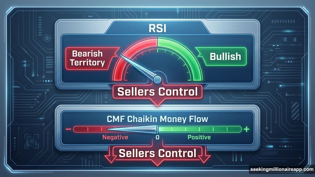 Technical indicators show zero signs of quick recovery