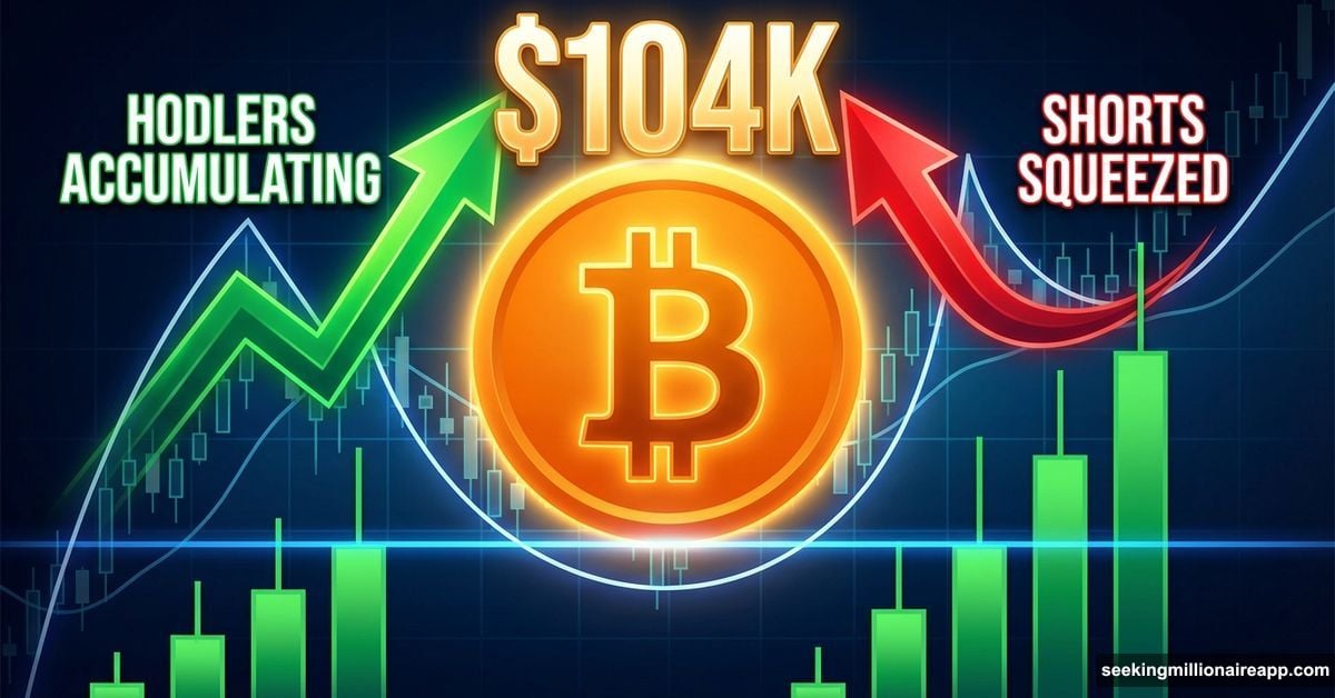 Bitcoin targeting $104K with two bullish triggers aligning upward