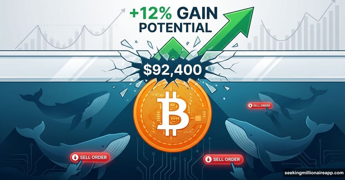 Bitcoin attempting breakout above resistance while old whale holders sell