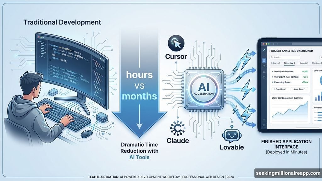 AI tools generate production-ready code in hours not months
